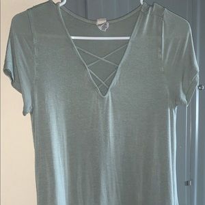 Teal dress w/ pockets